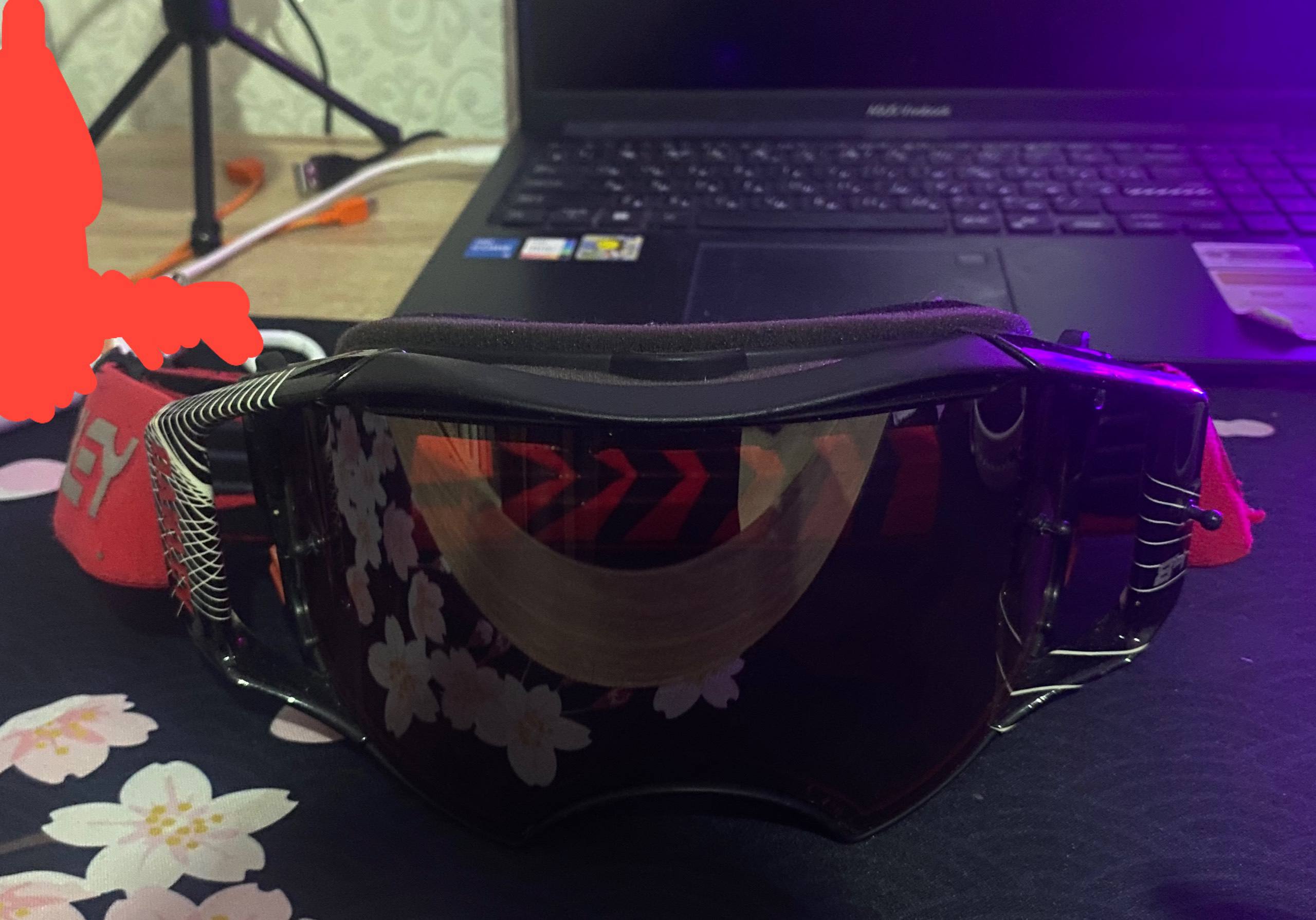 защитные мотокросс/лыжные или сноубордические очки