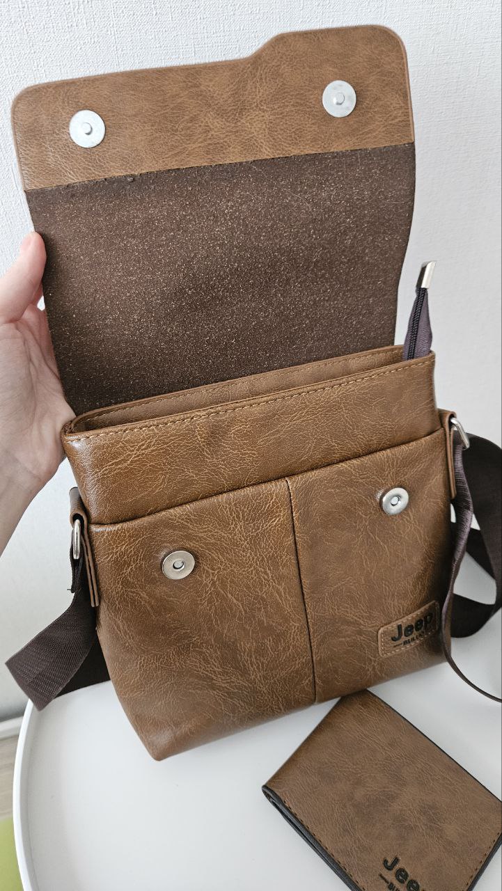 Мужская сумка и кошелёк