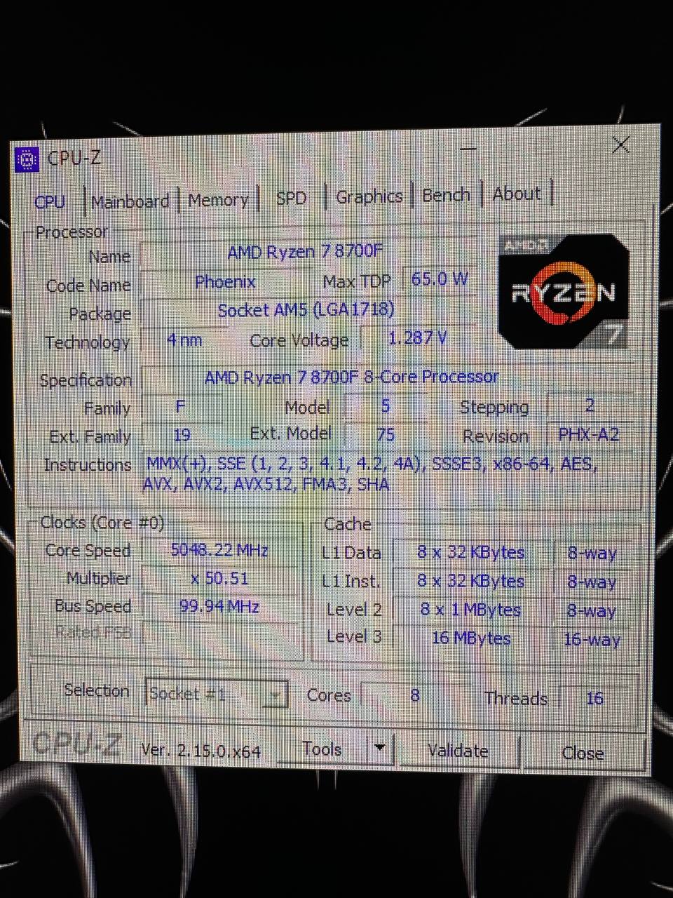 Ryzen 7 8700f