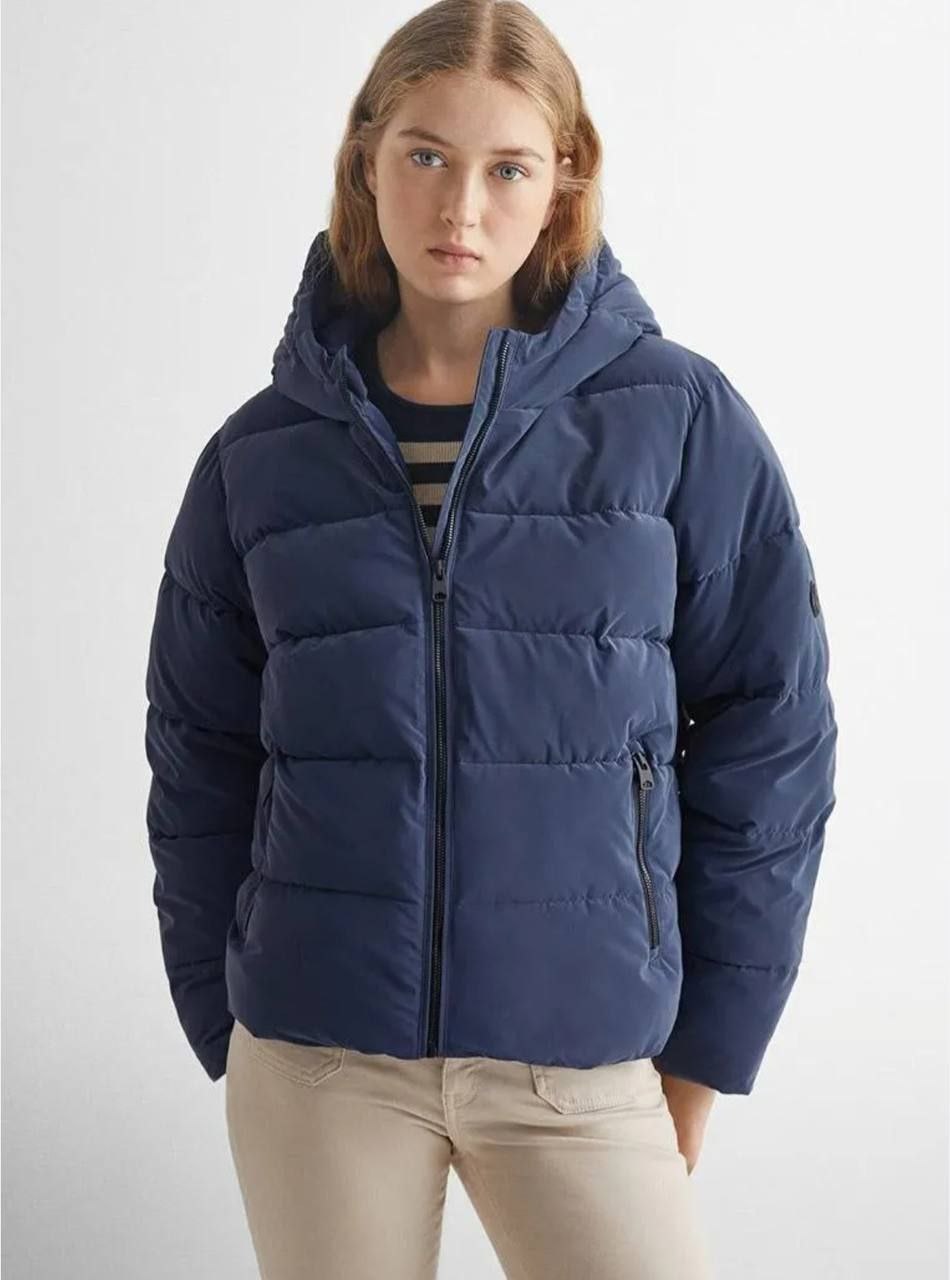 Mango тёплая осень/весна куртка пуховик XS 158 см