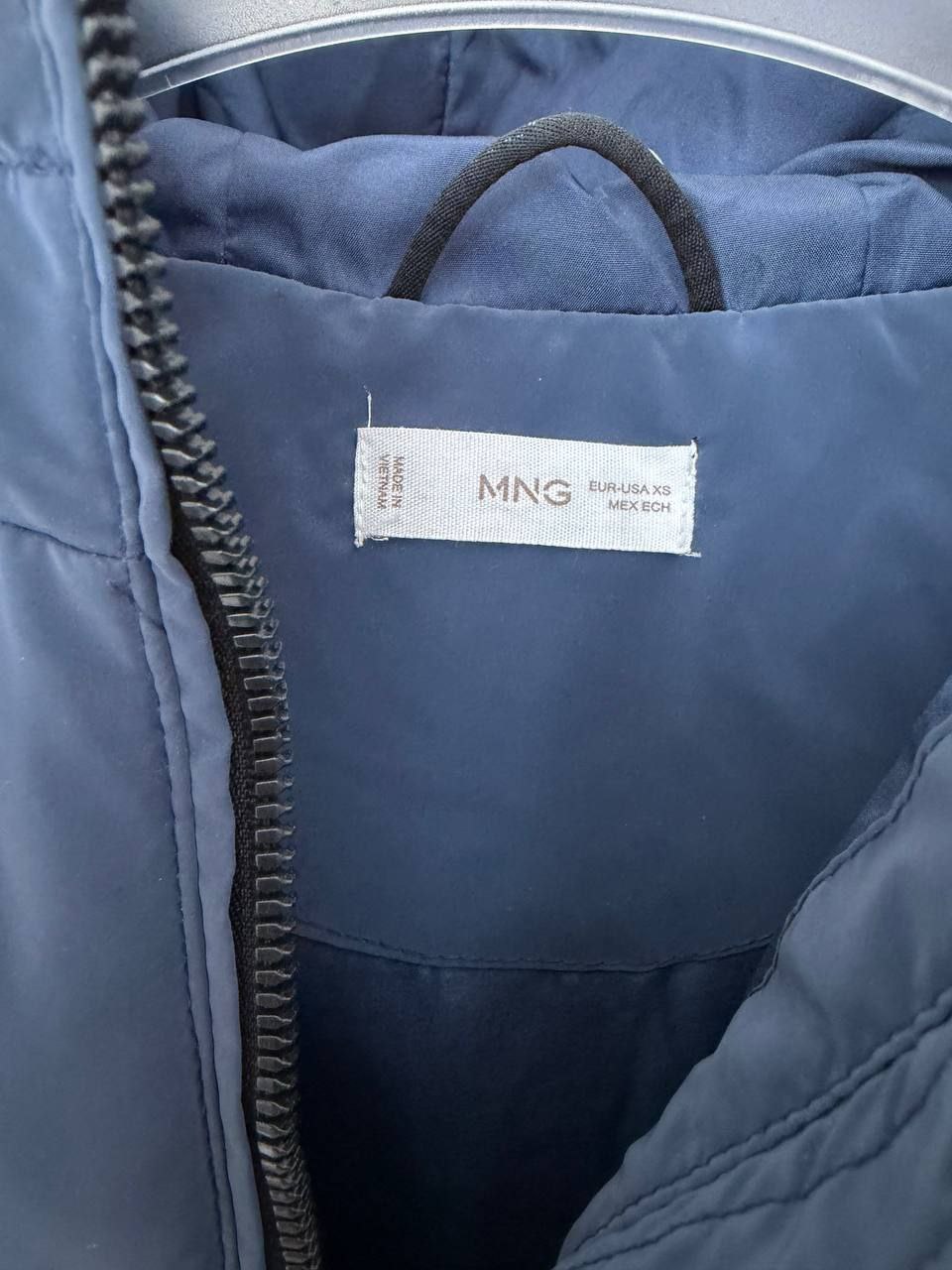 Mango тёплая осень/весна куртка пуховик XS 158 см